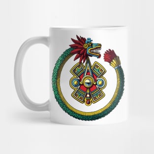 Aztec Serpent Ouroboros Mug